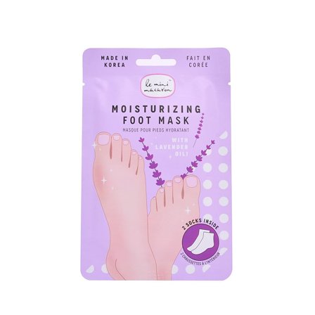 Le mini macaron Moisturizing Foot Mask Lavender, Skincare, Fodpleje, Fodmasker
