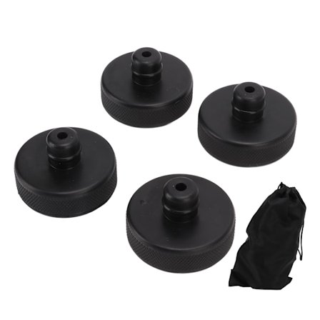 4 st/set Gummilyftplatta Lyft Adapter Ramskydd Ersättning för Tesla Model 3/S/X/Y