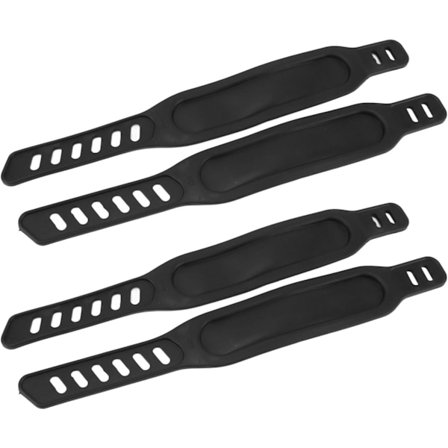 2 paria kuntopyörän poljinhihnoja, universaalit poljinhihnat, säädettävä pituus, sopivat kuntopyöriin, polkupyöriin, pyöräilyyn kotona tai 