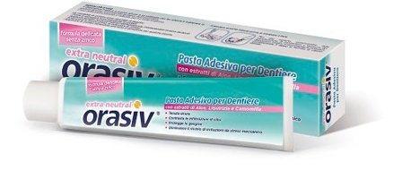 Orasiv Extra Neutral Pasta Adesiva per Dentiere 40 g