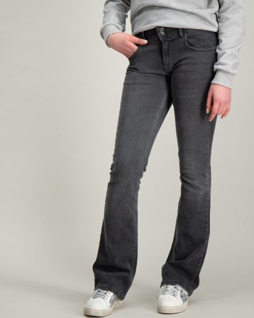 RYVLS Pocket Flare Denim Gris Jeans Fille - Kids Brand Store