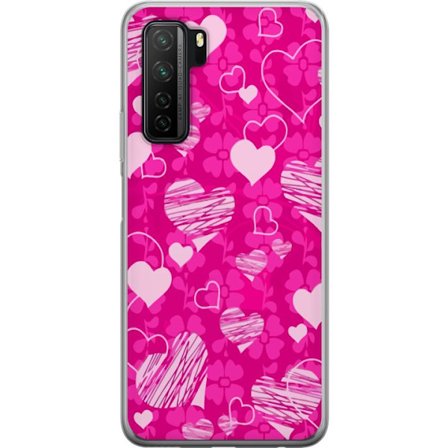 Kompatibel Mobilcover til Huawei Huawei P40 lite 5G PopHjerteMønster