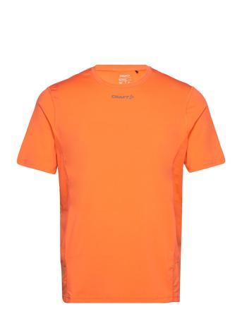 Adv Essence Ss Tee M T-shirts Short-sleeved Oransje Craft*Betinget Tilbud