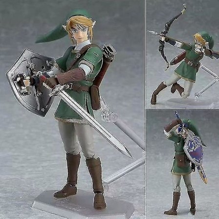 Caraele Anime Figma 320 The Legend of Zelda Twilight Princess Link Actionfigur