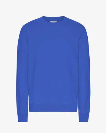 Classic Organic Crew - Sapphire Blue - Male - XL