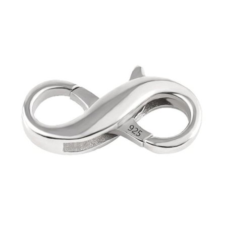 Kaulakorun lukko 925 hopeaa Korulukko Hummerilukko Hummerilukko kaulakoruihin Rannekorut DIY Korujen valmistus