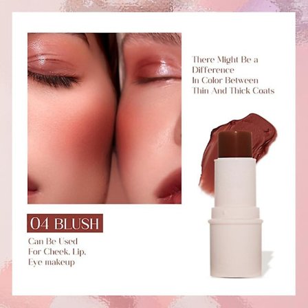 Multifunktionell sminkpenna Highlighter Blush Stick Kind Rouge Highlight Shadow Blush Stick Bar Ansiktsconcealer Konturering