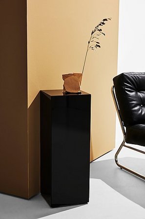 Jotex - Piëdestal Van Gekleurd Glas Zwart Zwart - Pop - Koop Pastill - Overig bij Jotex