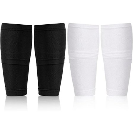 Fodbold benskinnerholdere, Åndbare fodbold benskinnerholdere Beskyttende fodboldbenskinner Bløde lægstrømper med lomme til børn