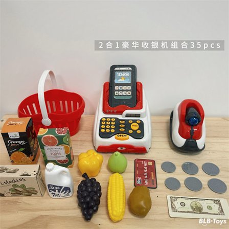 Lekkafé för Barn - Komplett med Kaffemaskin, Munkar och Kök | Rolig Leksak för Rollspel med Låtsasmat