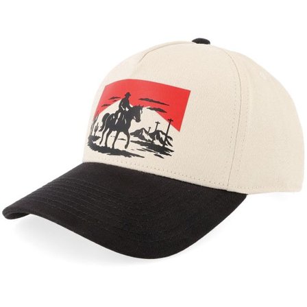 Wild Spirit - Beige adjustable Keps - Classic Cowboy Blank Stone/Black A-frame Adjustable @ Hatstore