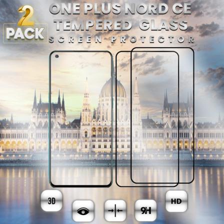 2 Pack Oneplus Nord Ce 5g - Härdat Glas 9h- Super Kvalitet