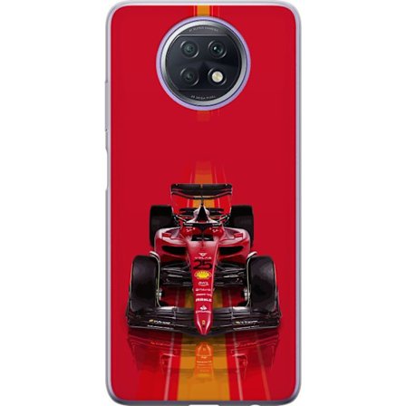 Yhteensopiva Puhelinkuori Xiaomi Xiaomi Redmi Note 9T Ferrari Formula 1 -auto ikonisessa punaisessa muotoilussa urheilullisella tarkkuudella