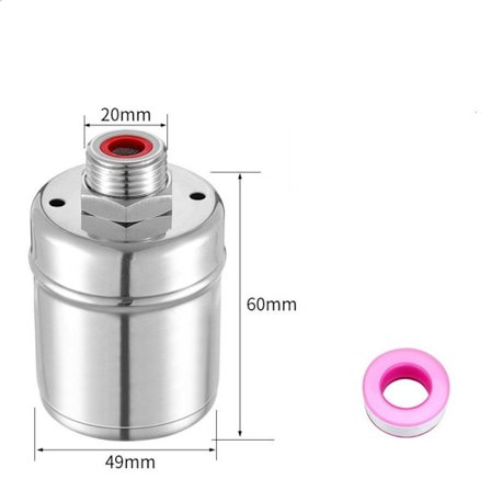 Automaattinen vedenpinnan säätöventtiili kellukkeella A A