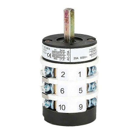 20A 220/380V Dækskiftemaskine Motor Fremad Bak Kontakt Fremad og Bak Fodpedal