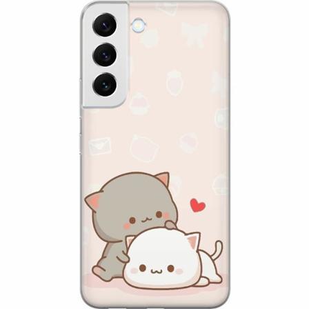 Samsung Galaxy S22 5g Genomskinligt Skal Kawaii