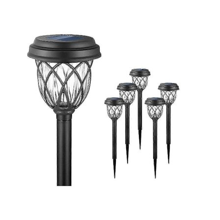 Solcellelamper utendørs, Solcellelamper utendørs vanntett Ip44, Lyse drevet av solcelledrevne hagelys F