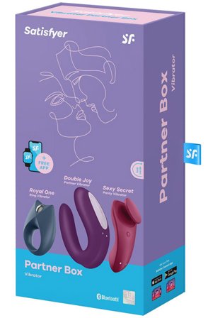 Satisfyer Partner Box 3 Paket för par - Blushme.se
