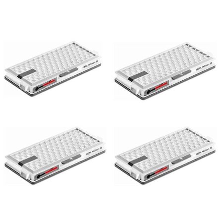 4x Reservedele Hepa-filter til -ha 50 Hepa Airclean-filter til S4/S5/S6/S8 C2-C3 Støvsuger-FA-