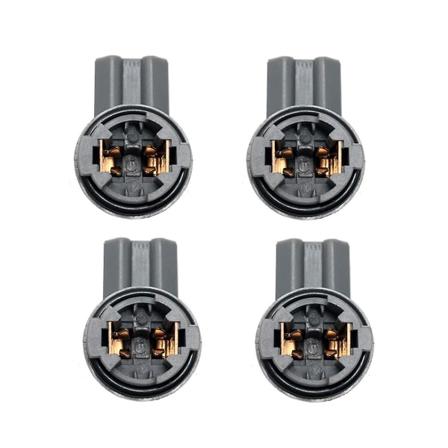 4 st bilbakljus bromsljusuttag hållare 81275-12501 för 2013-2016 2.5l DarkGray