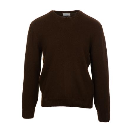 Colorful Standard Round-neck Strik Brun, Herre Strik
