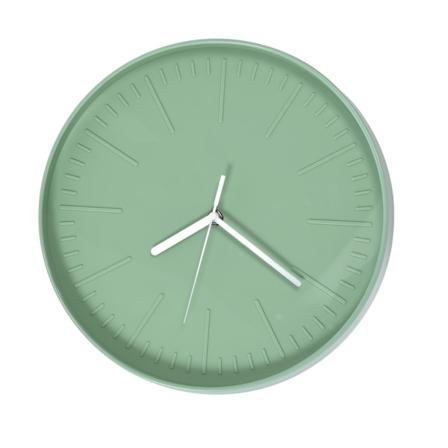 Stum Quartz Klocka Väggur Minimalistisk Modern Plast Väggklocka för Vardagsrum Sovrum Grey