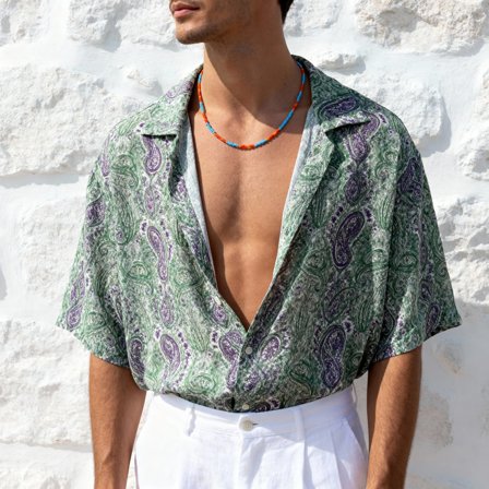 Amalfi | Beach Beaded Necklace for Men - Beaded necklaces