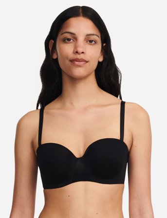 CHANTELLE Essentiall Bandeau T-Shirt Bra - Black - G x 70