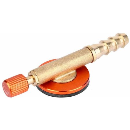 Gaspåfyldningsadapter, Messing Gas Komfur Adapter Universal Gaspåfyldningsadapter Holdbar Gasomskifteradapter til Udendørs Camping (Rød)