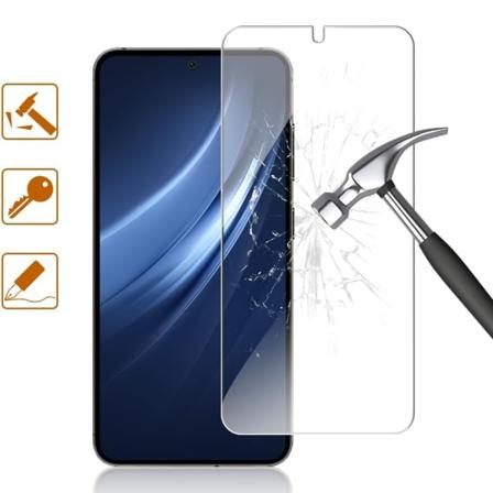 Samsung Galaxy S24 Ultra- 2-Pack Kraftfullt Härdat Glas 3D Skärmskydd 9H