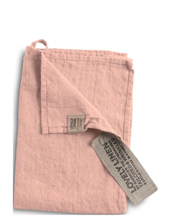 Lovely Linen Lovely Guest Towel - Pink - 35X50CM