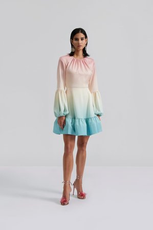 Malina - Gabbie mini dress - L - Sunset