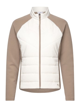 W Cloudspun Fleece Hybrid Jacket Cream PUMA Golf