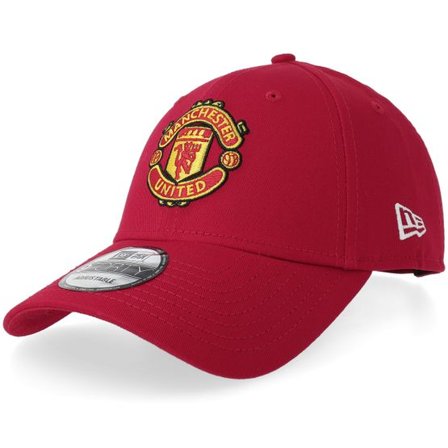 New Era - Football Röd adjustable Keps - Manchester United Basic Scarlet 940 Adjustable @ Hatstore