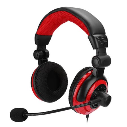 SEZ 220 ABS Lättviktigt Gaming Headset Binaural Hörlurar för PS4 Xbox One