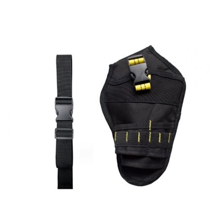 (keltainen) Työkaluvö, työkalukotelovyö säädettävällä vyöllä ja o