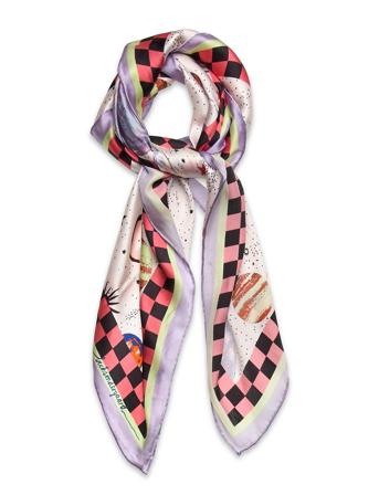 Galexia Sia Scarf Patterned Becksöndergaard