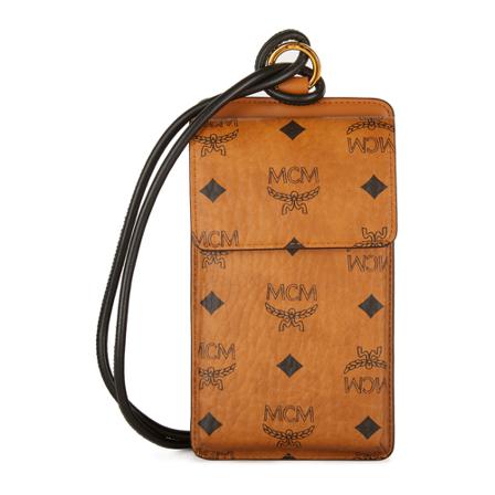 MCM Wallets & Cardholders brun, unisex Plånböcker, unisex, Storlek: ONE SIZE