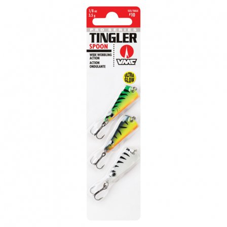VMC Tingler Spoon Kit 3,5g (3pcs) - Glow