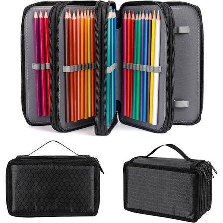 Pencil Case Large, 72 Slots Pencil Case Pencil Case Portable, Super Large Capacity Pencil Case, Durable