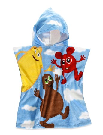 Babblarna Bathponcho Sky Blue Teddykompaniet