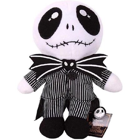 Nightmare Before Christmas Baby Jack Skellington 8 tommer plys bamse
