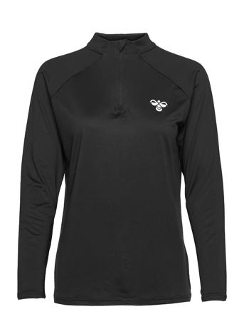 Hmlgg12 Training 1/2 Zip Sweat Woman Black Hummel