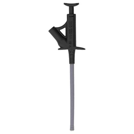 Testhageklemme Jumperledninger Multimeter Auto Strøm Fleksibel J.30042 4mm Bananstik (Sort)