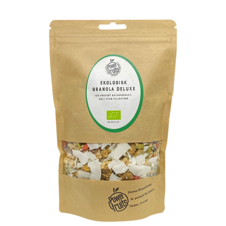 Powerfruits Økologisk Granola Deluxe 500 g