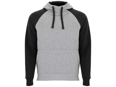 Hoodie Badet Unisex grå/svart M - Lyreco - Yrkeskläder - Tröjor och Sweatshirts - Hoodies