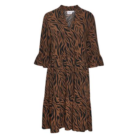 Saint Tropez, Eda SZ Dress Brązowy, Kobieta, Rozmiar: S