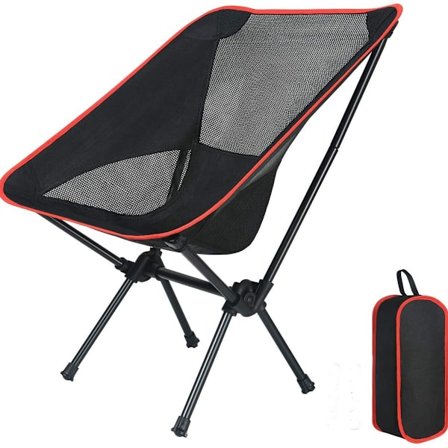 Campingstol, Justerbar Strandstol, Sammenleggbar Campingstol er lett og
