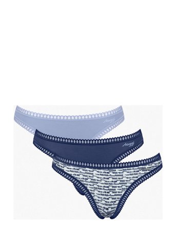 sloggi Sloggi Go Crush String C3P - Navy - XS