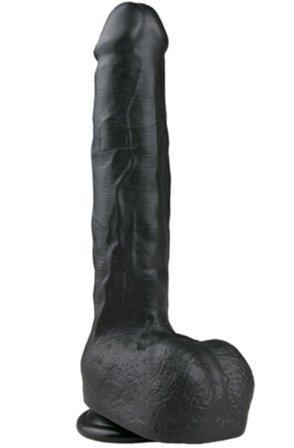 Easytoys Realistic Dildo Black 29,5 cm XL dildo
